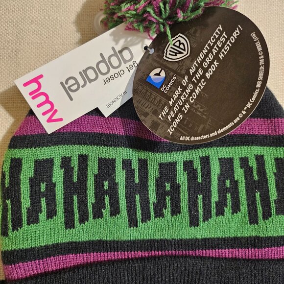 DC Comics UNISEX The Joker Winter Hat / Toque HMV Exclusive Apparel - Picture 5 of 7